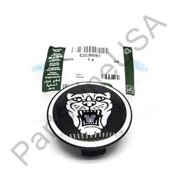 Show details for Genuine Jaguar Black Wheel Badge Center Cap XJ XK XF F-Type C2C30081 Picture of Genuine Jaguar Black Wheel Badge Center Cap XJ XK XF F-Type C2C30081
